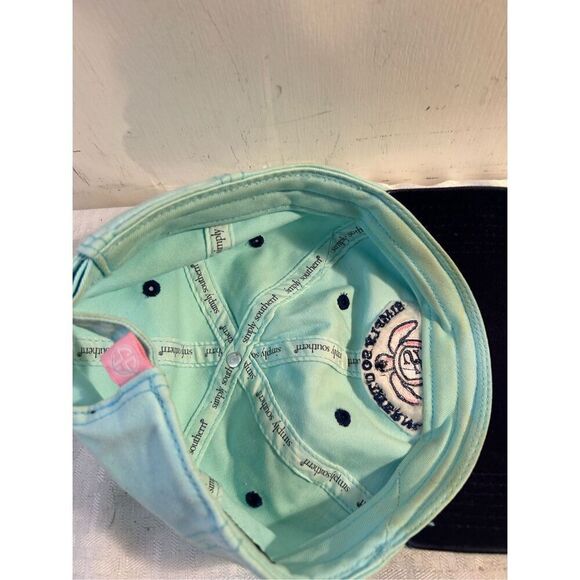 Simply Southern green hat turtle logo 100 cotton rn#131535 - Picture 5 of 7